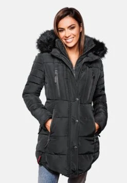Marikoo Manteaux Dhiver Manteau D’hiver Moonshine Femme Noir 3 Marikoo Manteaux Dhiver Manteau D’hiver Moonshine Femme Noir -Marikoo aba2b6886d879bcb88b3315643d51688