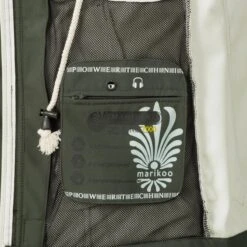 Marikoo Manteaux De Pluie Manteau Fonctionnel Zimtzicke Femme Kaki -Marikoo abd450d486984ba5c784db066c94a0ad