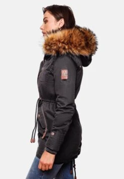 Marikoo Parkas Parka D’hiver La Viva Femme Noir -Marikoo ae43163166ca20f58aa079141787f394