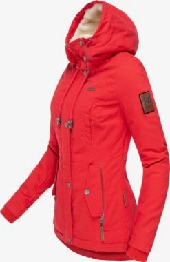 Marikoo Vestes Dhiver Veste D’hiver Bikoo Femme Rouge -Marikoo ae48cadee95ed1b19757b0abe0b03c0f