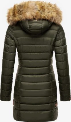 Marikoo Manteaux Dhiver Manteau D’hiver Rose Femme Vert Foncé -Marikoo ae49dcd66103d79f0d6df1f1ae987a1c
