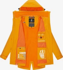 Marikoo Vestes Dextérieur Veste Fonctionnelle Soulinaa Femme Safran -Marikoo b5656234590c80e21875a60870a52a16