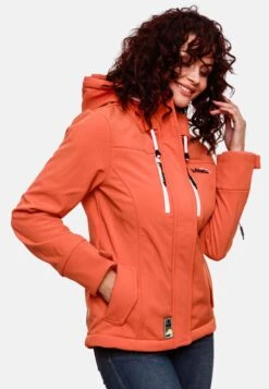 Marikoo Vestes De Mi-saison Veste Mi-saison Kleine Zicke Femme Corail -Marikoo b8f8bb4b085e142feacaf57181602b07