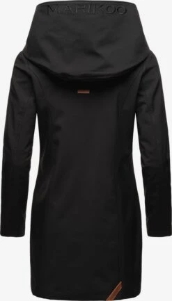 Marikoo Manteaux De Pluie Manteau Fonctionnel Mayleen Femme Noir -Marikoo b90872b3f23c4ea85963abb59ad90fbc