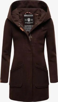 Marikoo Manteaux Dhiver Manteau D’hiver Maikoo Femme Chocolat
