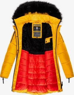 Marikoo Manteaux Dhiver Manteau D’hiver Moonshine Femme Jaune Dor -Marikoo b97730f337e5fa1e436db4a2ef87614a