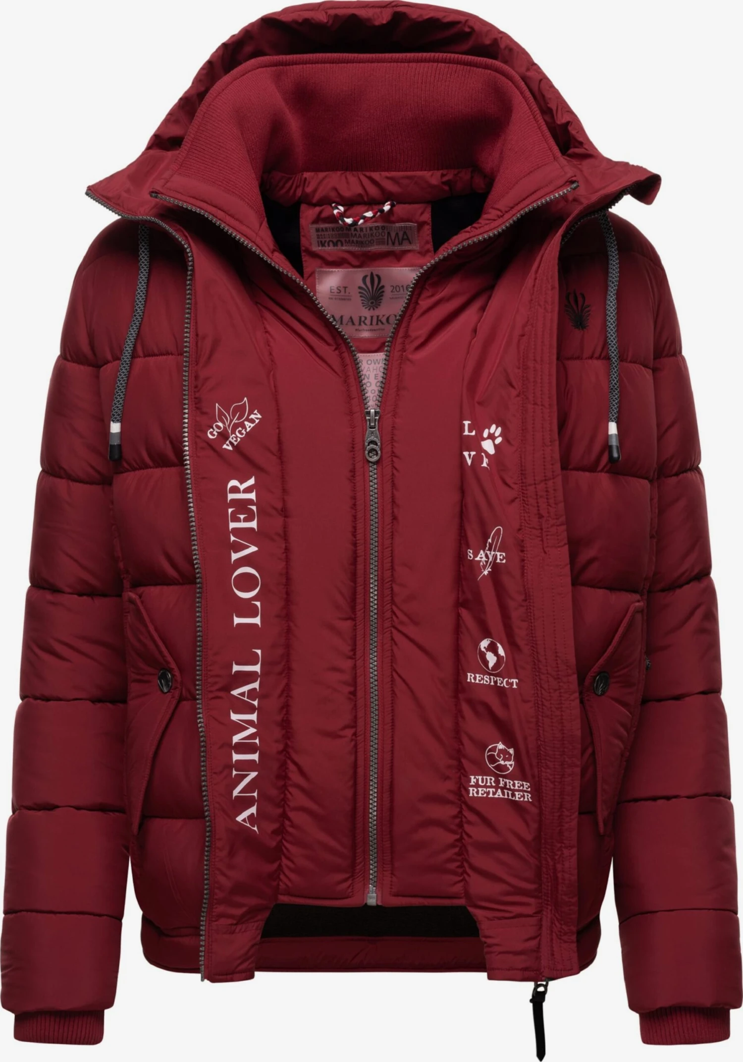 Vestes dhiver Veste d’hiver Taisaa Femme rouge sang Marikoo Vestes Dhiver Veste D’hiver Taisaa Femme Rouge Sang -Marikoo bae085dfeff33b5495f36d02c007f7cf scaled