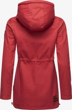 Marikoo Parkas Parka Mi-saison Nyokoo Femme Rouge -Marikoo bb9fe6adb4754b0f963aa8eb1e61002f