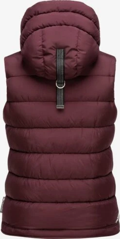 Marikoo Vestes Sans Manches Gilet Taisaa Femme Bordeaux -Marikoo bc988bf13b5410008f032cc5958e905e