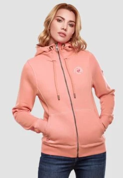 Marikoo Sweats Zippés Veste De Survêtement Setsunaa Femme Abricot -Marikoo bdee1f016493894d655ffc186a6f7140