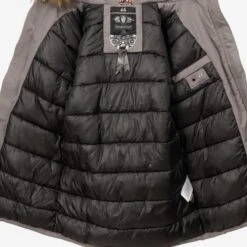 Marikoo Parkas Parka D’hiver Karmaa Femme Gris -Marikoo be74f11fcb477eb00ad73780e5a0330c