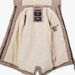 Marikoo Parkas Parka D’hiver Akira Femme Camel -Marikoo bfccb73d80823ef1497e0a1281b6fb52