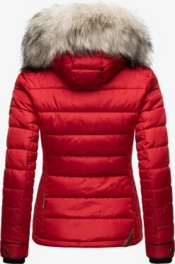 Marikoo Vestes Dhiver Veste D’hiver Lerikaa Femme Rouge 2 Marikoo Vestes Dhiver Veste D’hiver Lerikaa Femme Rouge -Marikoo bfd1bc8637ba34e29dfeb5d939f6d5de