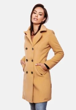 Marikoo Manteaux Dhiver Manteau D’hiver Nanakoo Femme Cognac -Marikoo c0ef1c609b17b270939446559d728c64