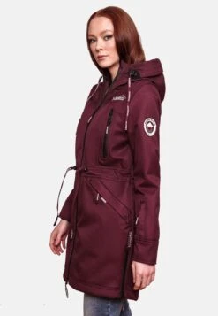 Marikoo Parkas Parka Mi-saison Femme Bordeaux 5 Marikoo Parkas Parka Mi-saison Femme Bordeaux -Marikoo c254305d9069fd3c70f57c75b8dececc