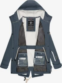 Marikoo Manteaux De Pluie Manteau Fonctionnel Zimtzicke Femme Bleu-gris 3 Marikoo Manteaux De Pluie Manteau Fonctionnel Zimtzicke Femme Bleu-gris -Marikoo c29b0f6a5f6af23e54fac9a3a00d27fd