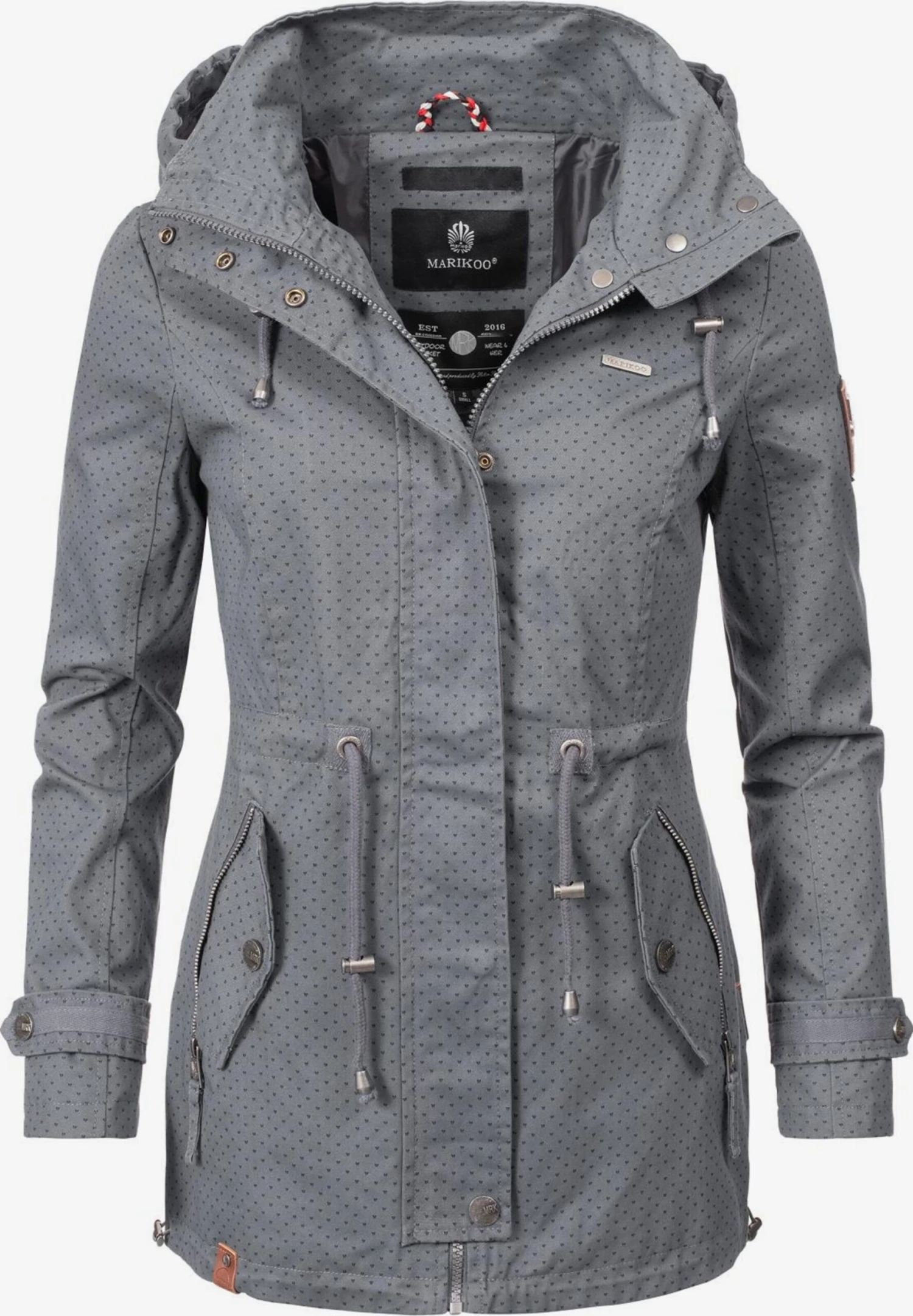 Parkas Parka mi-saison Nyokoo Femme gris basalte / gris argenté Marikoo Parkas Parka Mi-saison Nyokoo Femme Gris Basalte / Gris Argenté -Marikoo c32dbe1766fbed54b398ff72781f0feb scaled