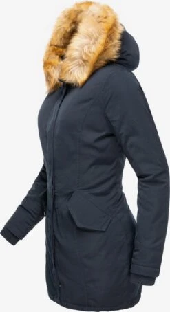 Marikoo Parkas Parka D’hiver Karmaa Femme Bleu Marine -Marikoo c3ebe1bd0fe56dfcc2a5c69726c2f896