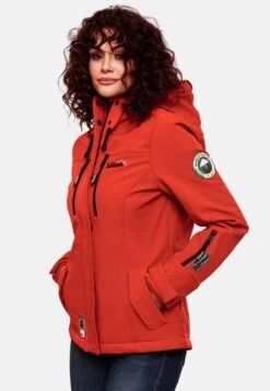 Marikoo Vestes De Mi-saison Veste Mi-saison Kleine Zicke Femme Rouge Feu -Marikoo c41a44593bccc52245b0041c26f973db