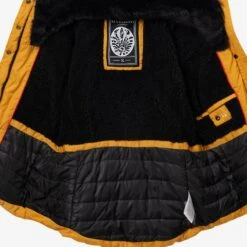 Marikoo Vestes Dhiver Veste D’hiver Lotusblüte Femme Jaune Dor -Marikoo c70e4aea234b060fa086105867d2b61f