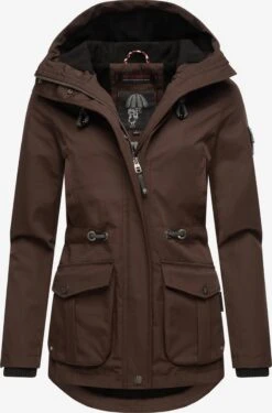Marikoo Parkas Parka Mi-saison Babetaa Femme Marron -Marikoo c7d6f7a18909cf43a8e1c0183c4d479c