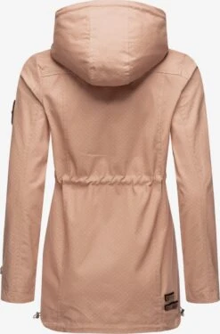 Marikoo Parkas Parka Mi-saison Nyokoo Femme Rose -Marikoo ca38c5727969239f73f2b0990f1f4799