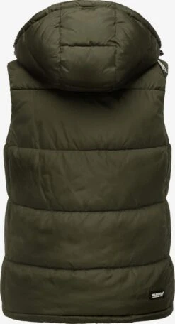 Marikoo Vestes Sans Manches Gilet Eisflöckchen Femme Olive -Marikoo cadee0e7b57abbe5786bf83e516b21d6
