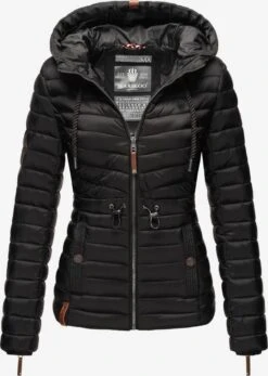 Marikoo Vestes De Mi-saison Veste Mi-saison Aniyaa Femme Noir -Marikoo cc0aa58ad845e144c6b18c45c669bbd9