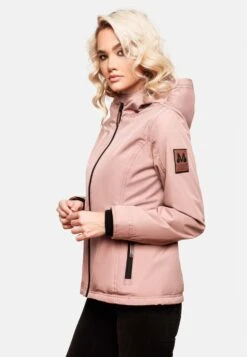 Marikoo Vestes De Mi-saison Veste Mi-saison Brombeere Femme Rose -Marikoo cd230d27553a7c91edc38749f213dafc