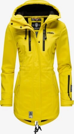Marikoo Manteaux De Pluie Manteau Fonctionnel Zimtzicke Femme Jaune