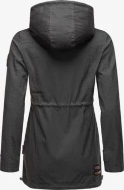 Marikoo Parkas Parka Mi-saison Nyokoo Femme Anthracite -Marikoo d016085189621ff7d6babfb57d10ae28