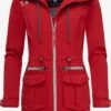 Marikoo Vestes Dextérieur Veste Fonctionnelle Ulissaa Femme Rouge