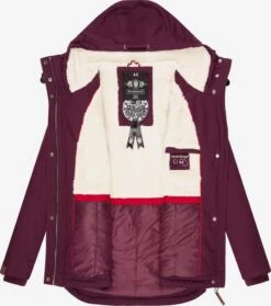 Marikoo Vestes Dhiver Veste D’hiver Bikoo Femme Lie De Vin -Marikoo d116c7d2a3e8579c0879f6754137166e