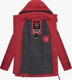 Marikoo Parkas Parka Mi-saison Nyokoo Femme Rouge -Marikoo d150171419f6be52e8b88902d1a4601a
