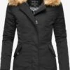 Marikoo Parkas Parka D’hiver Karmaa Femme Noir