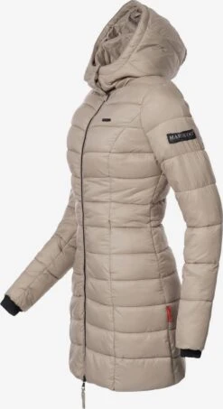 Marikoo Manteaux Courts Manteau D’hiver Abendsternchen Femme Taupe -Marikoo d1880f95b7d4cd2f990155be36b4d16b