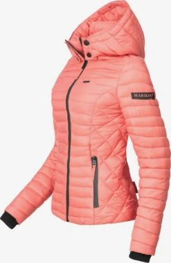 Marikoo Vestes De Mi-saison Veste Mi-saison Samtpfote Femme Corail -Marikoo d4d3356ce93ef6fbff406d05dbede06a