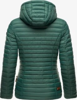 Marikoo Vestes De Mi-saison Veste Mi-saison Asraa Femme émeraude -Marikoo d4ff23426126f6e0f8619ed678ab7591