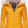 Marikoo Vestes Dhiver Veste D’hiver Nasriin Femme Jaune