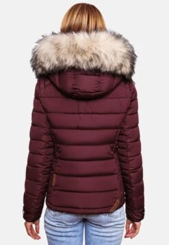 Marikoo Vestes Dhiver Veste D’hiver Lerikaa Femme Bordeaux -Marikoo d55a542f9837999fe96d71ffad630cec
