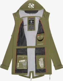 Marikoo Vestes Dextérieur Veste Fonctionnelle Ulissaa Femme Olive -Marikoo d59f343166a7ac1a8e5138c9bc10b52c