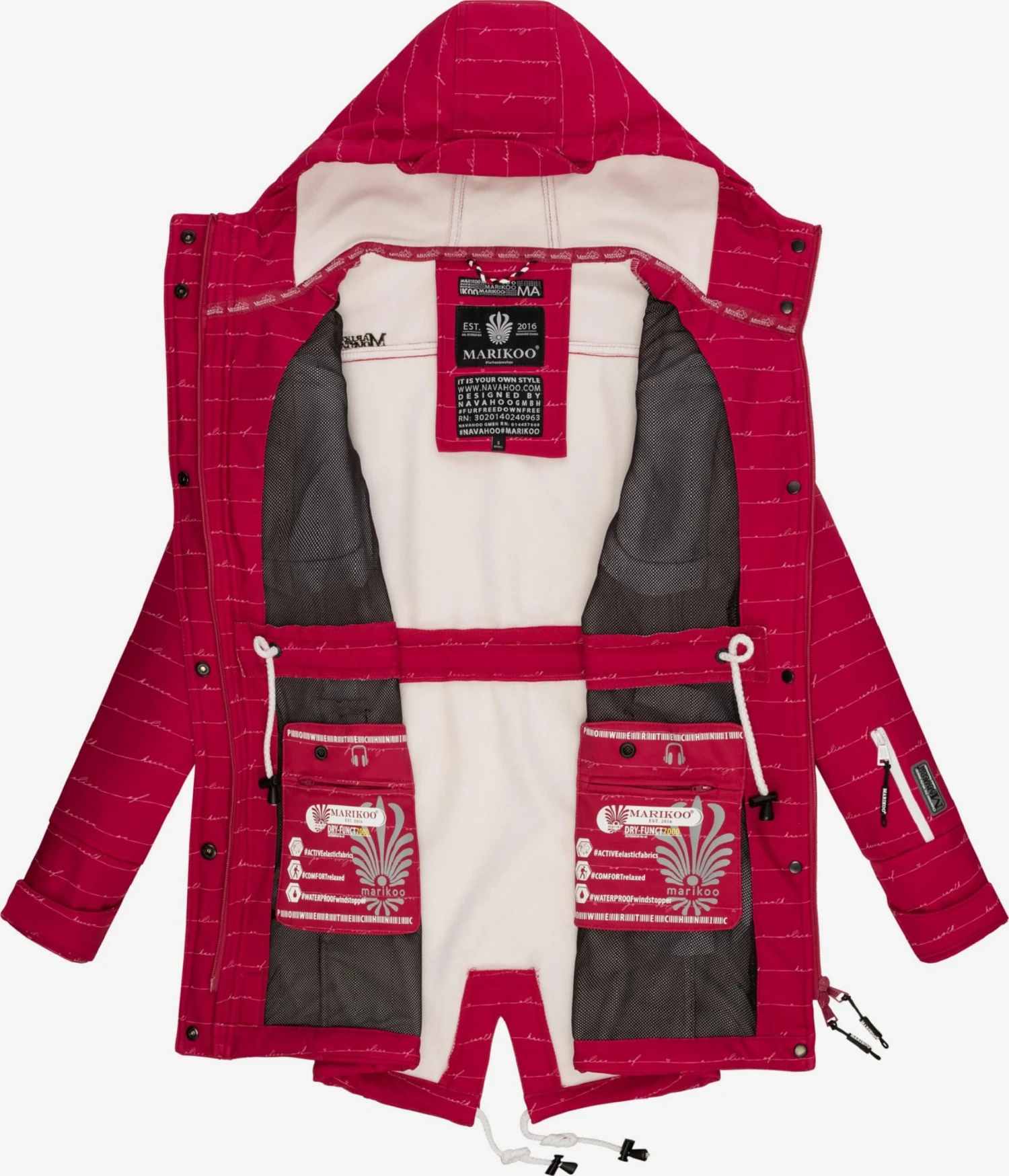 Manteaux de pluie Manteau fonctionnel Zimtzicke Femme rose / framboise Marikoo Manteaux De Pluie Manteau Fonctionnel Zimtzicke Femme Rose / Framboise -Marikoo d62dce22378fdb6c9cbaebb9cdef426f scaled