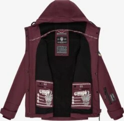 Marikoo Vestes De Mi-saison Veste Mi-saison Kleine Zicke Femme Rouge / Bordeaux -Marikoo d663ebb95c6c806cb1e4f51621108932