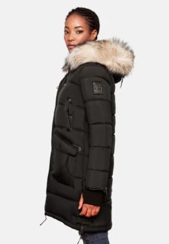 Marikoo Manteaux Dhiver Manteau D’hiver Chaskaa Femme Noir -Marikoo d6702d96cef4469e67ee74e36c669bee