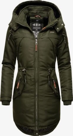 Marikoo Parkas Parka D’hiver Kamii Femme Olive