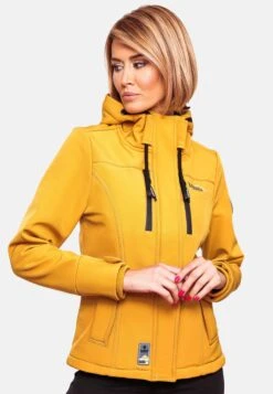 Marikoo Vestes De Mi-saison Veste Mi-saison Kleine Zicke Femme Jaune -Marikoo d69498191278616fe1d7d6d2375ec4ba