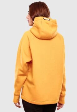 Marikoo Sweats à Capuche Sweat-shirt Airii Femme Jaune -Marikoo d73d55ba84bf7d8bed8f447e6105f5d3