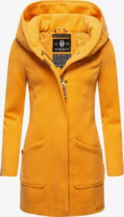 Marikoo Manteaux Dhiver Manteau D’hiver Maikoo Femme Safran