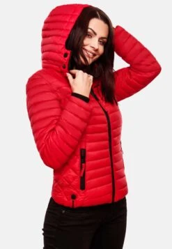 Marikoo Vestes De Mi-saison Veste Mi-saison Samtpfote Femme Rouge -Marikoo d8c52266ce12ff45619b67ad73288457