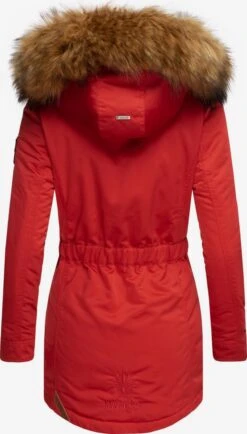 Marikoo Manteaux Dhiver Manteau D’hiver Sanakoo Femme Rouge -Marikoo db5d5c6ad02bbbd6d3f251834e7c6d38
